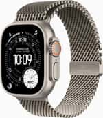 Смарт-годинник Apple Watch Ultra 3 GPS + Cellular 49mm Natural Tit. Case w. Natural Tit. Milanese Loop - Medium (MEWY4)