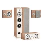 5.0 speaker system set Triangle Borea BR08 (Light Oak) + BRC2 (Light Oak) + BRS1 (Light Oak)