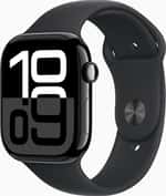 Смарт-часы Apple Watch Series 10 GPS + Cellular 46mm Jet Black Alu. Case w. Black Sport Band - M/L (MWY43)