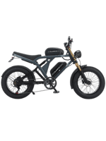 Электровелосипед Akez KingKong (1500 Вт / 41 Ач / 48 В) серый