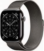 Смарт-годинник Apple Watch Series 11 GPS + Cellular 46mm Slate Tit. Case w. Slate Milanese Loop - M/L (MFD44)