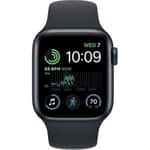 Смарт-часы Apple Watch SE 2 GPS 44mm Midnight Aluminum Case w. Midnight S. Band - M/L (MNTG3)