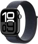 Смарт-часы Apple Watch Series 10 GPS + Cellular 42mm Jet Black Aluminum Case w. Ink S. Loop (MWX83)
