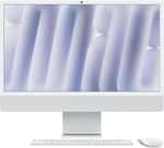 Моноблок Apple iMac 24" M4 10CPU/10GPU 24GB/512GB Silver (MCR24) 2024