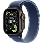 Смарт-годинник Apple Watch Ultra 3 GPS + Cellular 49mm Black Tit. Case w. Blue/Bright Blue Trail Loop – S/M (MF254+MG9Q4)