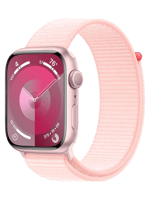 Смарт-годинник Apple Watch Series 9 GPS 45mm Pink Aluminum Case w. Light Pink S. Loop (MR9J3)