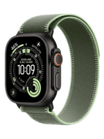 Смарт-часы Apple Watch Ultra 3 GPS + Cellular, 49 мм, черный корпус с зелено-неоновым браслетом, размер S/M (MF254+MG9N4)