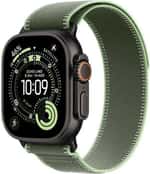 Смарт-часы Apple Watch Ultra 3 GPS + Cellular, 49 мм, черный корпус с зелено-неоновым браслетом, размер S/M (MF254+MG9N4)