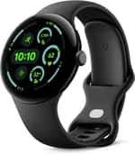 Смарт-часы Google Pixel Watch 3 45 mm LTE Matte Black Aluminum Case/Obsidian Active Band