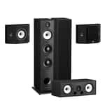 Комплект акустики 5.0 Triangle Borea BR08 (Black Ash) + BRC2 (Black Ash) + BRS1 (Black Ash)