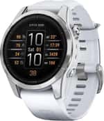 Смарт-часы Garmin Epix Pro Gen 2 42mm Silver w. Whitestone Band (010-02802-00/01)