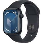 Apple Watch Series 9 GPS 45mm Midnight Aluminum Case with Midnight Sport Band - S/M (MR993)