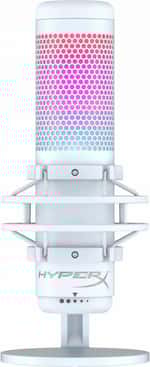 Мікрофон для ПК/ для стрімінгу, подкастів HyperX QuadCast S White (519P0AA)