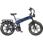 Електровелосипед складаний SAMEBIKE RS-A02 (1200 Вт, 17 А*год, 48 В) 20" з ручкою газу Синій
