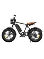 Fatbike electric bicycle Engwe M20 (1000 W, 13 A/h, 48 V), wheels 20, Black
