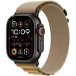 Смарт-часы Apple Watch Ultra 2 2024 GPS + Cellular 49mm Black Titan. Case w. Tan Alpine Loop - Medium (MYTF3+MYQ13)