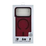 Чохол TPU+PC ShadowMat with MagSafe для iPhone 17 Pro Bordo