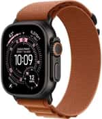 Смарт-годинник Apple Watch Ultra 3 GPS + Cellular 49mm Black Tit. Case w. Terra Cotta Alpine Loop – Small (MF254+MG9D4)