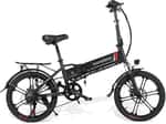 SAMEBIKE 20LVXD30-II Electric Bicycle (350W; 10Ah; 48V), 20" Wheels, with Throttle, White