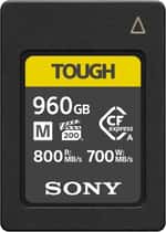 Sony 960 GB CFexpress Type A Memory Card Tough (CEAM960T.SYM)