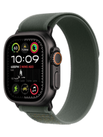 Смарт-годинник Apple Watch Ultra 2 2024 GPS + Cellular 49mm Black Titan. Case w. Green Trail Loop - S/M (MYTJ3+MYQ33)