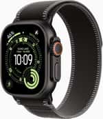Смарт-годинник Apple Watch Ultra 3 GPS + Cellular 49mm Black Tit. Case w. Black/Charcoal Trail Loop - M/L (MF1H4)