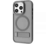 Чехол WAVE Matte Insane Case with Magnetic Ring для смартфона Apple iPhone 16 Pro Max (Gray)