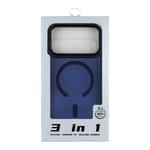 Чехол TPU+PC ShadowMat with MagSafe для iPhone 17 Pro Max Dark Blue