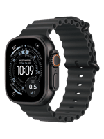 Apple Watch Ultra 3 GPS + Cellular 49mm Black Titanium Case with Black Ocean Band (MF0J4)
