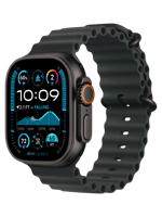 Смарт-часы Apple Watch Ultra 2 GPS + Cellular 49mm Black Titanium Case w. Black Ocean Band (MX4P3)