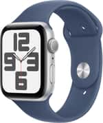 Смарт-часы Apple Watch SE 2 2024 GPS 40mm Silver Aluminium Case w. Denim Sport Band - M/L (MXED3)