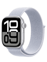 Смарт-годинник Apple Watch Series 10 GPS 42mm Silver Aluminum Case w. Blue Cloud Sport Loop (MWWD3)
