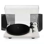 Комплект активних колонок Triangle BR02 CONNECT (Black) + програвач вінілу Lunar 1 (Cream)