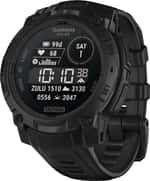 Смарт-годинник Garmin Instinct 3 45mm Solar Tactical Edition Black with Black Band (010-02934-50/90)