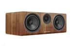 Acoustic Energy AE307 Central Channel Speaker Walnut Wood Veneer