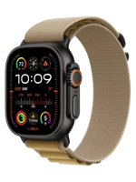 Смарт-часы Apple Watch Ultra 2 2024 GPS + Cellular 49mm Black Titan. Case w. Tan Alpine Loop - Великое (MYTF3+MYQ23)