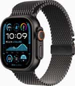 Смарт-годинник Apple Watch Ultra 2 2024 GPS + Cellular 49mm Black Titanium Case w. Black Titanium Milanese Loop - M (MX5U3)