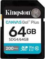 Карта пам'яті Kingston 64 GB SDXC Canvas Go! Plus UHS-I U3 V30 Class 10 (SDG4/64GB)