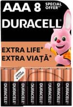 Батарейка Duracell AAA bat Alkaline 8шт Basic 81480364