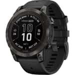 Смарт-годинник Garmin Fenix 7 Pro Sapphire Solar Carbon G. DLC Tit. with Black Band (010-02777-10/11/54)