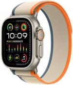 Смарт-часы Apple Watch Ultra 2 GPS + Cellular 49mm Titanium Case с Orange/Beige Trail Loop - S/M (MRF13)