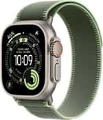 Смарт-годинник Apple Watch Ultra 3 GPS + Cellular 49mm Natural Tit. Case w. Green/Neon Trail Loop - S/M (MF1V4+MFT44)