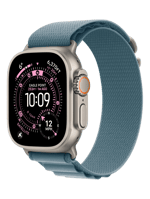 Смарт-годинник Apple Watch Ultra 3 GPS + Cellular 49mm Natural Tit. Case w. Light Blue Alpine Loop - Large (MEWP4)