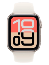 Смарт-годинник Apple Watch SE 3 GPS 40mm Starlight Alu. Case w. Starlight S. Band - S/M (MEH34) — фото 2