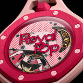 Часы Audemars Piguet & Swatch Bioceramic Royal Pop Collection OTTO ROSSO Red Pink — фото 3