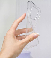 Чехол Силикон 0.5 mm iPhone 14 Pro Max Transparent (374700025) — фото 2