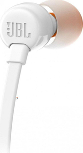 Навушники з мікрофоном JBL Tune 110 White (JBLT110WHT) — фото 3