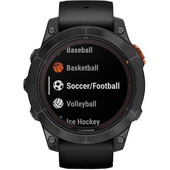 Смарт-годинник Garmin Fenix 7 Pro Solar Slate Gray w. Black Band (010-02777-00/01) — фото 2