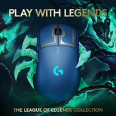 Logitech G PRO Wireless Gaming Mouse League of Legends Edition (910-006451, 910-006449) — фото 2