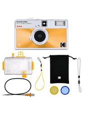 Film camera Kodak Ektar H35N Half Frame Film Camera Premium Kit Glazed Orange — фото 2